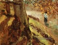 Baumstämme Romantische Landschaft John Constable